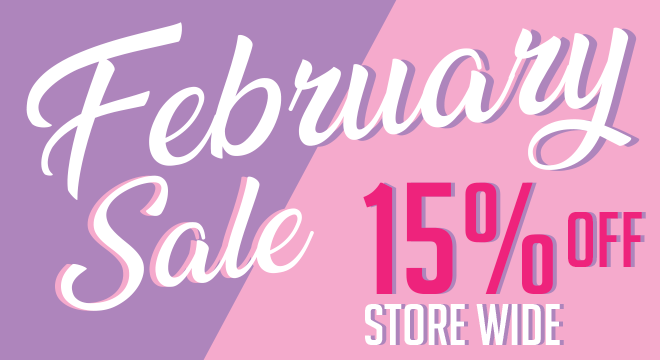 Last days of February Sale